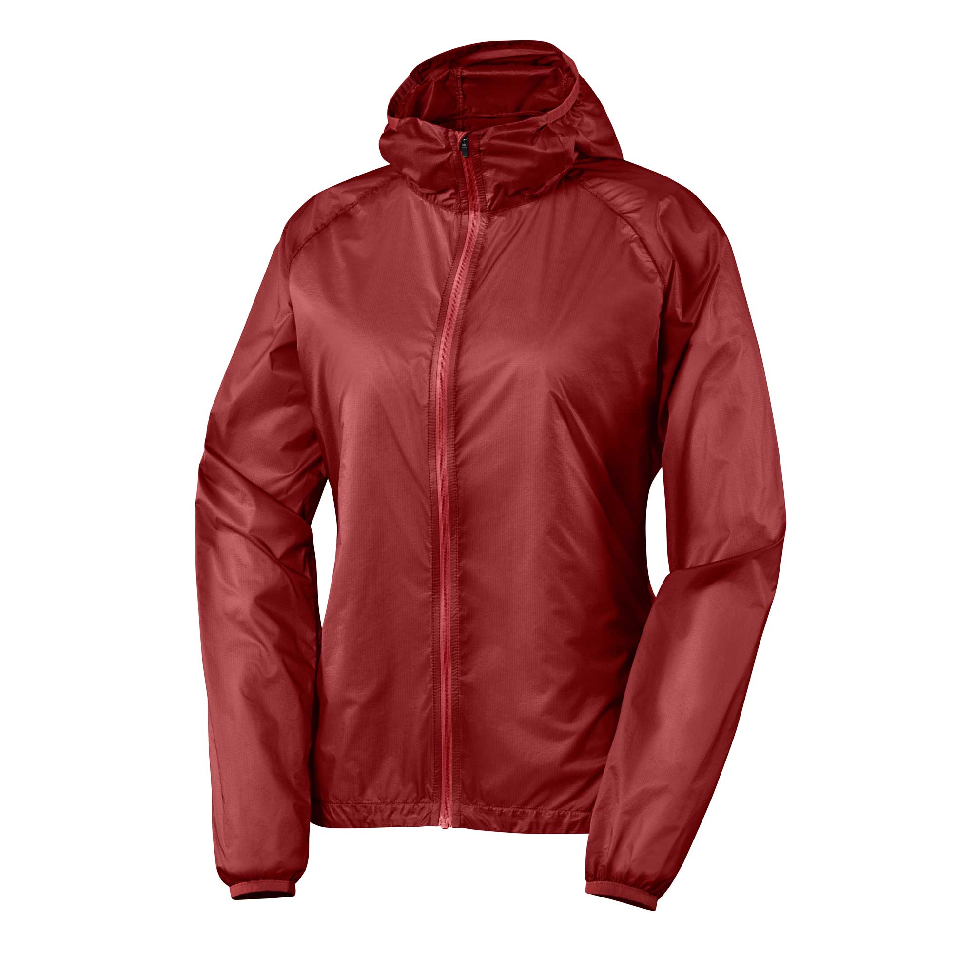 Womens Crest Windshell Red Ember